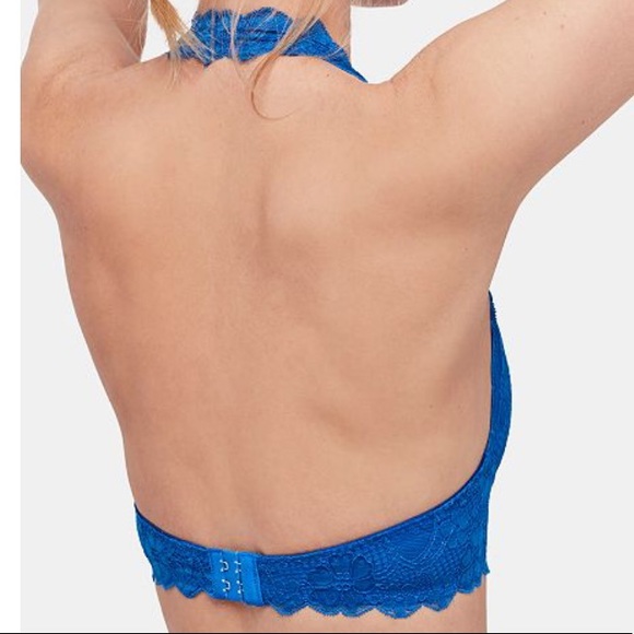 NWT Free People Galloon lace halter bra - Picture 2 of 3